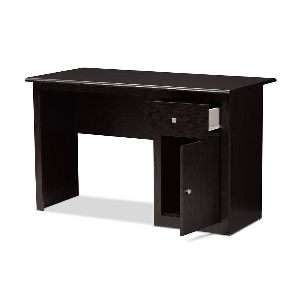 Baxton Studio Belora Modern And Contemporary Wenge Brown Finished Desk