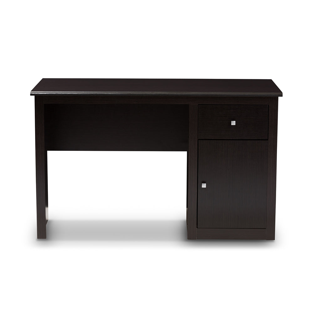 Baxton Studio Belora Modern And Contemporary Wenge Brown Finished Desk