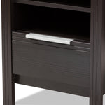 Load image into Gallery viewer, Baxton Studio Hamish Modern And Contemporary Wenge Brown Finished 1-Drawer Nightstand
