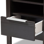 Load image into Gallery viewer, BAXTON STUDIO HAMISH MODERN AND CONTEMPORARY WENGE BROWN FINISHED 1-DRAWER NIGHTSTAND
