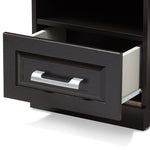 Load image into Gallery viewer, BAXTON STUDIO ODELIA MODERN AND CONTEMPORARY WENGE BROWN FINISHED 1-DRAWER NIGHTSTAND
