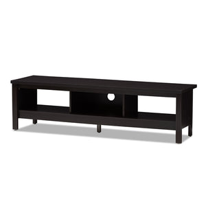 Baxton Studio Callie Modern and Contemporary Wenge Finished TV Stand