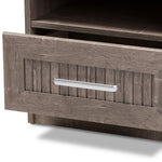 Load image into Gallery viewer, BAXTON STUDIO GALLIA MODERN AND CONTEMPORARY OAK BROWN FINISHED 1-DRAWER NIGHTSTAND
