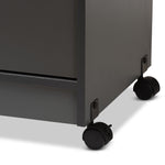 Load image into Gallery viewer, BAXTON STUDIO TANNIS MODERN AND CONTEMPORARY DARK GREY FINISHED KITCHEN CABINET
