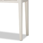 Load image into Gallery viewer, BAXTON STUDIO AIKO CLASSIC AND TRADITIONAL JAPANESE-INSPIRED OFF-WHITE FINISHED 4-DOOR WOOD CONSOLE TABLE
