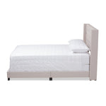 Load image into Gallery viewer, Baxton Studio Brady Modern and Contemporary Fabric Upholstered Bed
