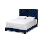 Load image into Gallery viewer, Baxton Studio Candace Luxe and Glamour Velvet Upholstered Bed
