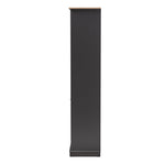 Load image into Gallery viewer, Baxton Studio Mattia Modern And Contemporary Dark Grey And Oak Finished Wood Wine Cabinet
