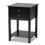 Load image into Gallery viewer, Baxton Studio Willow Modern Transitional Finished 2-Drawer Wood Nightstand
