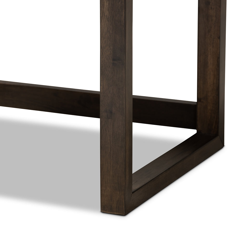 BAXTON STUDIO INICIO MODERN AND CONTEMPORARY ASH BROWN FINISHED 1-DRAWER WOOD NIGHTSTAND