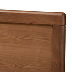 Load image into Gallery viewer, Baxton Studio Zenon Mid-Century Modern Walnut Brown Finished Wood Full Size Platform Bed
