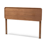 Load image into Gallery viewer, Baxton Studio Mailene Mid-Century Modern Walnut Brown Finished Wood Queen Size Headboard
