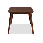 Load image into Gallery viewer, Baxton Studio Edna Mid-Century Modern Walnut Finished Wood Dining Table
