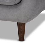 Load image into Gallery viewer, BAXTON STUDIO ALLISTER MID-CENTURY MODERN LIGHT GREY FABRIC UPHOLSTERED SOFA
