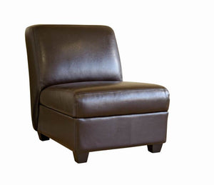 Baxton Studio Armless Club Chair