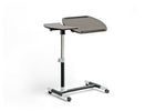 Load image into Gallery viewer, BAXTON STUDIO OLSEN BROWN WHEELED LAPTOP TRAY TABLE WITH TILT CONTROL
