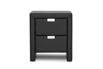 Load image into Gallery viewer, Baxton Studio Frey Upholstered Modern Nightstand
