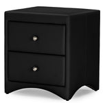 Load image into Gallery viewer, Baxton Studio Dorian Faux Leather Upholstered Modern Nightstand
