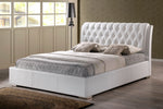 Load image into Gallery viewer, Bianca Modern Bed With Tufted Headboard - King Size, Queen Size, Full Size
