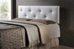 Load image into Gallery viewer, Baxton Studio Kirchem Upholstered White Full Sized Headboard
