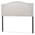 Load image into Gallery viewer, Baxton Studio Aubrey Modern And Contemporary Greyish Beige Fabric Upholstered King Size Headboard
