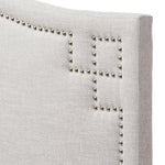 Load image into Gallery viewer, Baxton Studio Aubrey Modern And Contemporary Greyish Beige Fabric Upholstered Full Size Headboard
