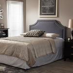 Load image into Gallery viewer, Baxton Studio Avignon Modern And Contemporary Dark Grey Fabric Upholstered Full Size Headboard
