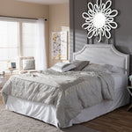 Load image into Gallery viewer, Baxton Studio Avignon Modern And Contemporary Greyish Beige Fabric Upholstered Full Size Headboard
