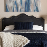 Load image into Gallery viewer, Baxton Studio Nadeen Modern And Contemporary Dark Grey Fabric Full Size Headboard
