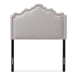 Load image into Gallery viewer, Baxton Studio Nadeen Modern And Contemporary Greyish Beige Fabric Twin Size Headboard
