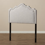 Load image into Gallery viewer, Baxton Studio Nadeen Modern And Contemporary Greyish Beige Fabric Twin Size Headboard
