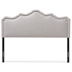 Load image into Gallery viewer, BAXTON STUDIO NADEEN MODERN AND CONTEMPORARY GREYISH BEIGE FABRIC QUEEN SIZE HEADBOARD
