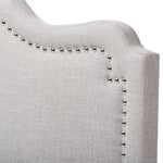 Load image into Gallery viewer, Baxton Studio Nadeen Modern And Contemporary Greyish Beige Fabric Queen Size Headboard
