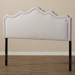 Load image into Gallery viewer, Baxton Studio Nadeen Modern And Contemporary Greyish Beige Fabric Full Size Headboard
