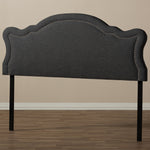 Load image into Gallery viewer, Baxton Studio Avery Modern And Contemporary Dark Grey Fabric Queen Size Headboard
