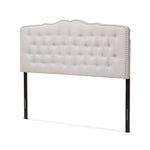 Load image into Gallery viewer, Baxton Studio Lucy Modern And Contemporary Greyish Beige Fabric Full Size Headboard
