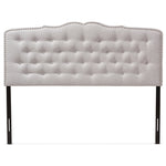 Load image into Gallery viewer, Baxton Studio Lucy Modern And Contemporary Greyish Beige Fabric Queen Size Headboard
