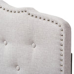 Load image into Gallery viewer, BAXTON STUDIO LUCY MODERN AND CONTEMPORARY GREYISH BEIGE FABRIC TWIN SIZE HEADBOARD
