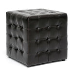 Load image into Gallery viewer, Baxton Studio Siskal Modern Cube Ottoman (Set of 2)
