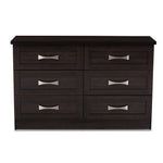 Load image into Gallery viewer, Baxton Studio Colburn Modern And Contemporary 6-Drawer Dark Brown Finish Wood Storage Dresser
