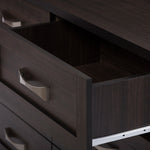 Load image into Gallery viewer, Baxton Studio Colburn Modern And Contemporary 6-Drawer Dark Brown Finish Wood Storage Dresser
