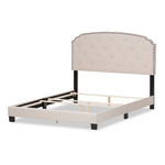 Load image into Gallery viewer, Baxton Studio Lexi Modern And Contemporary Light Beige Fabric Upholstered Full Size Bed
