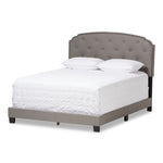 Load image into Gallery viewer, Baxton Studio Lexi Modern And Contemporary Light Grey Fabric Upholstered Queen Size Bed
