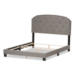 Load image into Gallery viewer, Baxton Studio Lexi Modern And Contemporary Light Grey Fabric Upholstered Queen Size Bed
