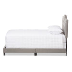 Load image into Gallery viewer, Baxton Studio Emerson Modern And Contemporary Light Grey Fabric Upholstered Full Size Bed
