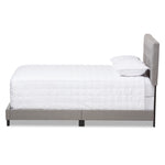 Load image into Gallery viewer, Baxton Studio Cassandra Modern And Contemporary Light Grey Fabric Upholstered Full Size Bed
