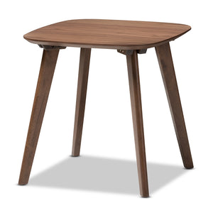 Baxton Studio Dahlia Mid-Century Modern Wood End Table