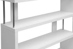 Load image into Gallery viewer, Baxton Studio Barnes White Three-Shelf Modern Bookcase
