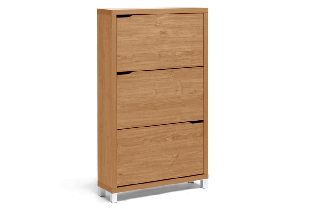 SIMMS MAPLE MODERN SHOE CABINET