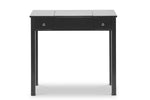 Load image into Gallery viewer, BAXTON STUDIO BLACK WESSEX VANITY TABLE
